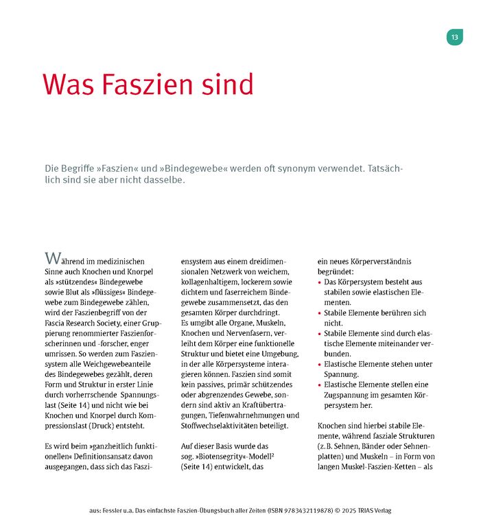 Das einfachste Faszien-Übungsbuch aller Zeiten