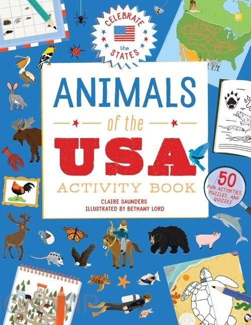 Produktbild: Animals of the USA Activity Book