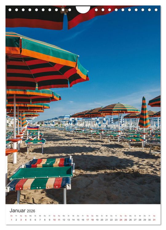 Produktbild: Rimini Die italienische Adriak&uuml;ste (Wandkalender 2026 DIN A4 hoch), CALVENDO Monatskalender