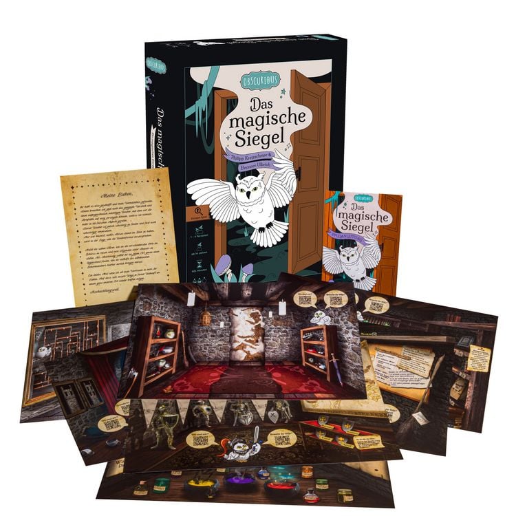 Produktbild: Das magische Siegel &ndash; Ein fantastisches Escape-Spiel. Gefahr in der Zauberschule!
