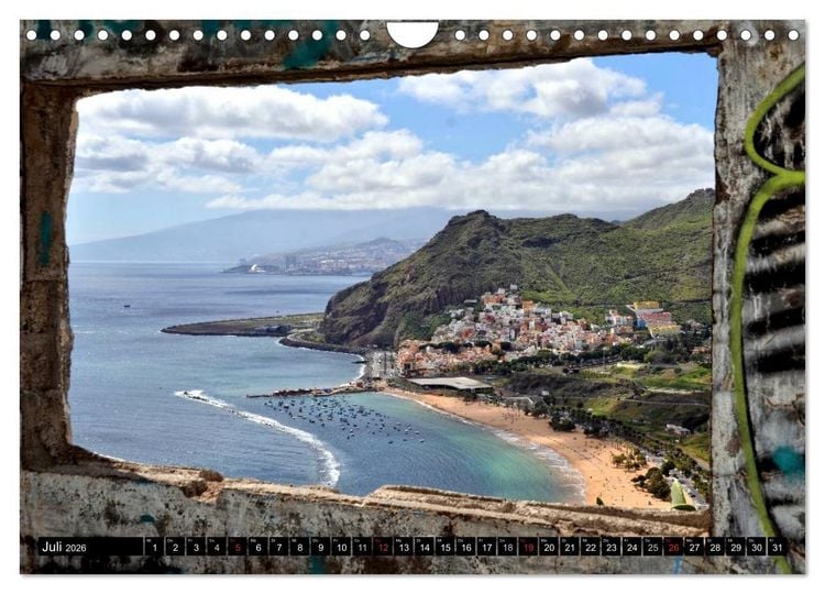 Produktbild: Teneriffas rauer Norden (Wandkalender 2026 DIN A4 quer), CALVENDO Monatskalender