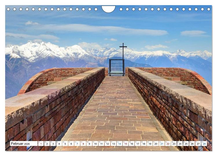 Produktbild: Tessin, Impressionen aus der Italienischen Schweiz (Wandkalender 2026 DIN A4 quer), CALVENDO Monatskalender