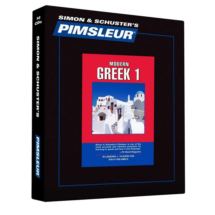 Produktbild: Pimsleur Greek (Modern) Level 1 CD, 1: Learn to Speak and Understand Modern Greek with Pimsleur Language Programs