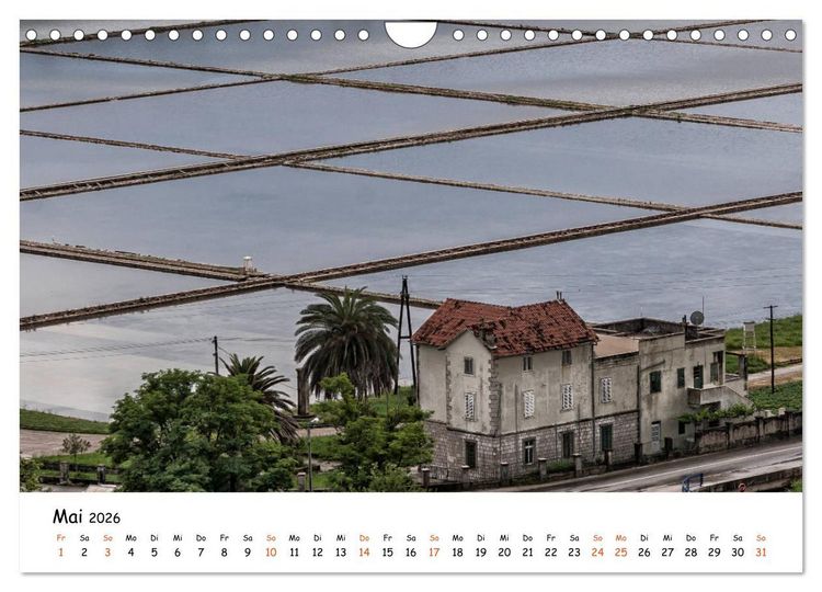 Produktbild: Dalmatiens S&uuml;den, Peljesac und Korcula (Wandkalender 2026 DIN A4 quer), CALVENDO Monatskalender