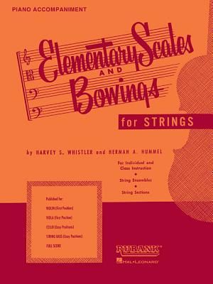 Produktbild: Elementary Scales and Bowings - Piano Accompaniment