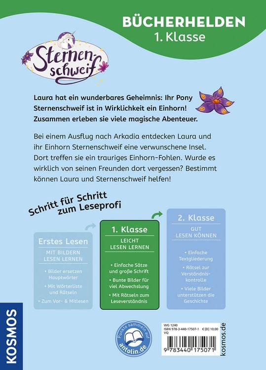 Produktbild: Sternenschweif, Bücherhelden 1. Klasse, Ausflug nach Arkadia