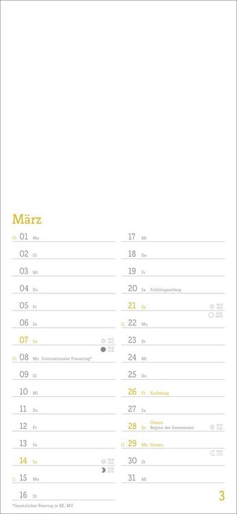 Produktbild: Kalender zum Selbstgestalten 2027