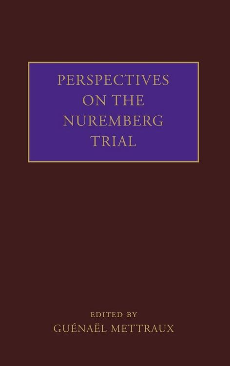 Produktbild: Perspectives on the Nuremberg Trial