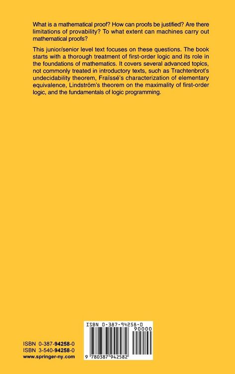 Produktbild: Mathematical Logic