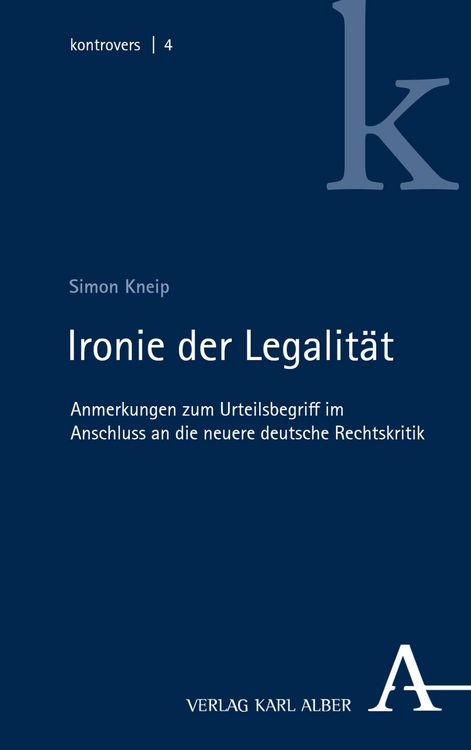 Produktbild: Ironie der Legalit&auml;t