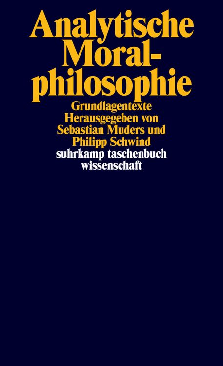 Produktbild: Analytische Moralphilosophie