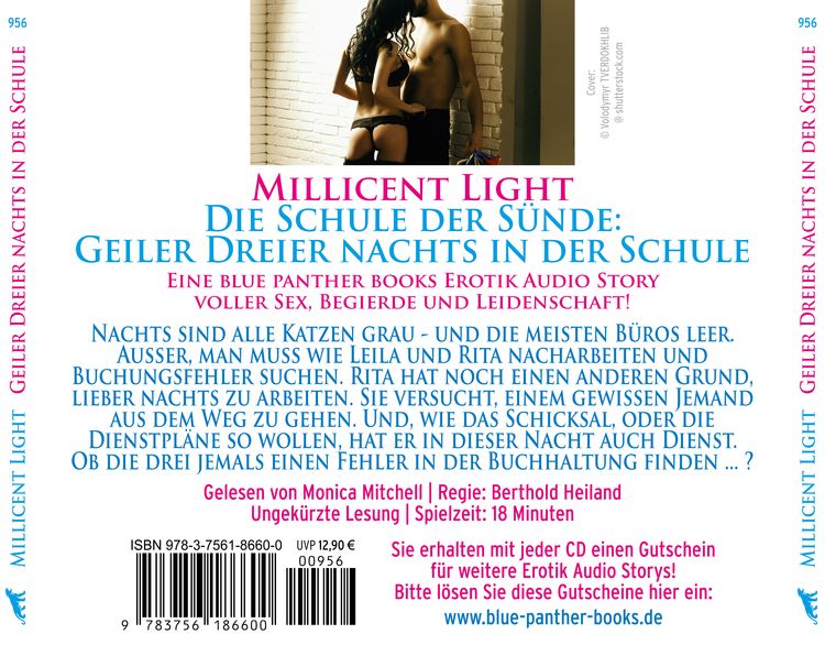 Produktbild: Die Schule der S&uuml;nde: Geiler Dreier nachts in der Schule | Erotik Audio Story | Erotisches H&ouml;rbuch Audio-CD