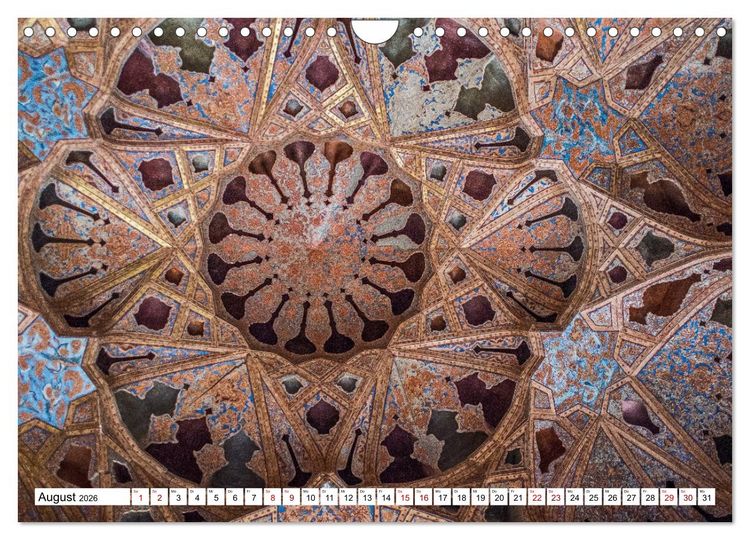 Produktbild: St&auml;dte des Irans - Isfahan (Wandkalender 2026 DIN A4 quer), CALVENDO Monatskalender
