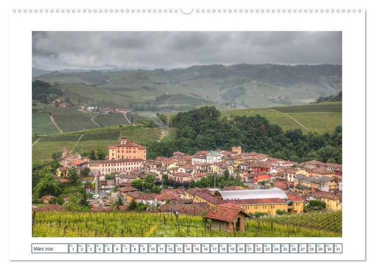 Produktbild: Piemont - am Fu&szlig; der Berge (hochwertiger Premium Wandkalender 2026 DIN A2 quer), Kunstdruck in Hochglanz