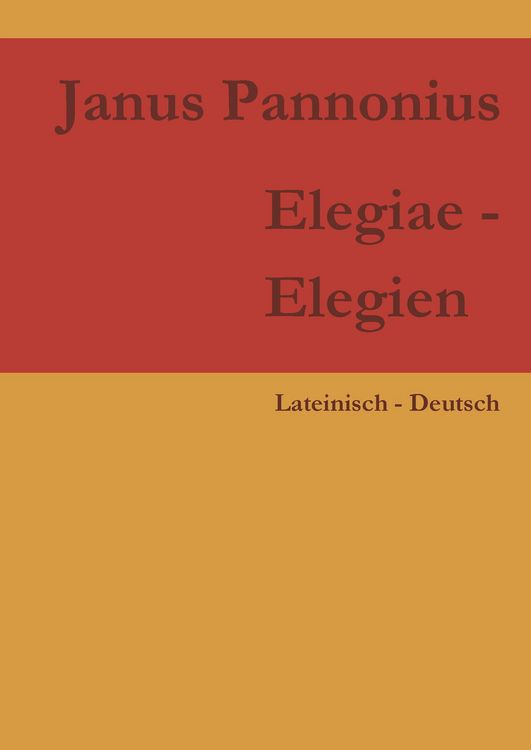 Produktbild: Elegiae - Elegien