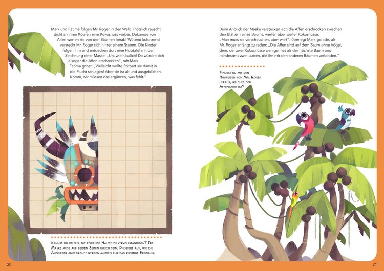 Produktbild: Escape! Das Abenteuer-Game-Buch: Die magische Schatzinsel