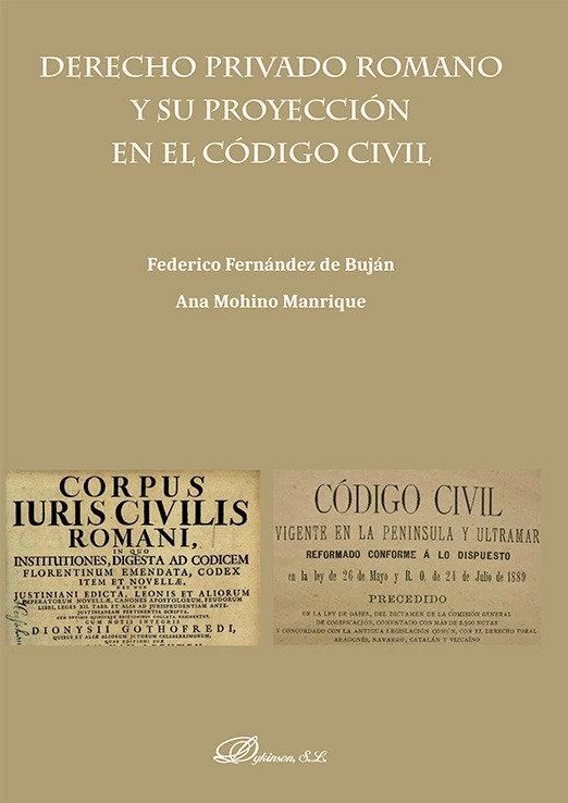 Produktbild: Derecho privado Romano y su proyecci&oacute;n en el C&oacute;digo Civil
