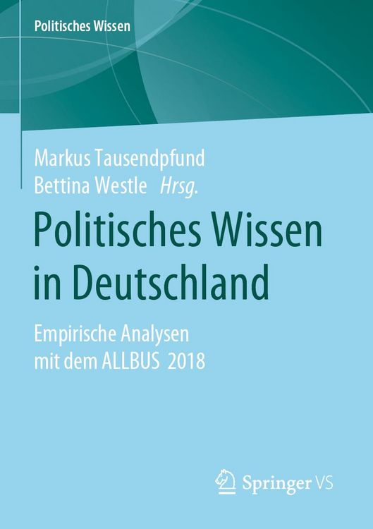 Produktbild: Politisches Wissen in Deutschland