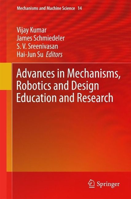 Produktbild: Advances in Mechanisms, Robotics and Design Education and Research