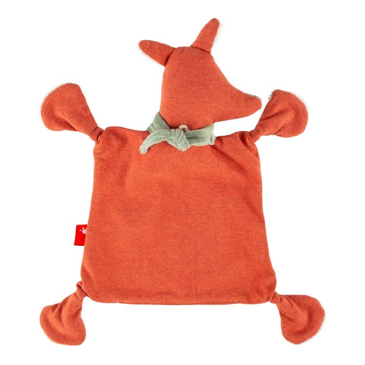 Produktbild: Sigikid 31018 - Schnuffeltuch Fuchs, beige gestreift, Baumwolle, 20x4x26cm
