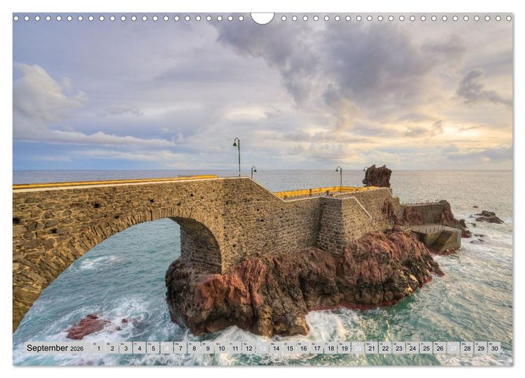 Produktbild: Wundersch&ouml;nes Madeira (Wandkalender 2026 DIN A3 quer), CALVENDO Monatskalender