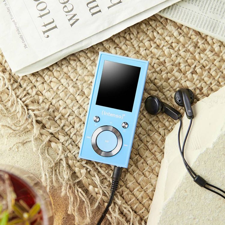 Produktbild: Intenso Video Scooter MP3-Player 16GB Blau Bluetooth&reg;