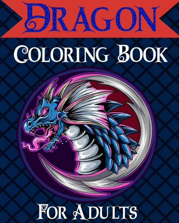 Produktbild: Dragon Coloring Book for Adults
