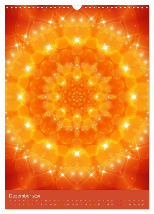 Produktbild: Lichtvolle Mandalas (Wandkalender 2026 DIN A3 hoch), CALVENDO Monatskalender