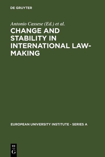 Produktbild: Change and Stability in International Law-Making