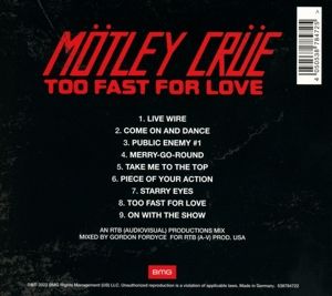 Produktbild: Too Fast For Love