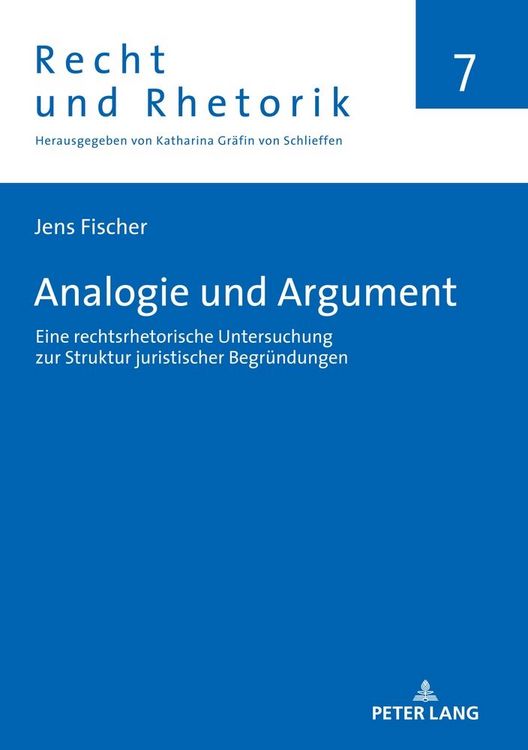 Produktbild: Analogie und Argument