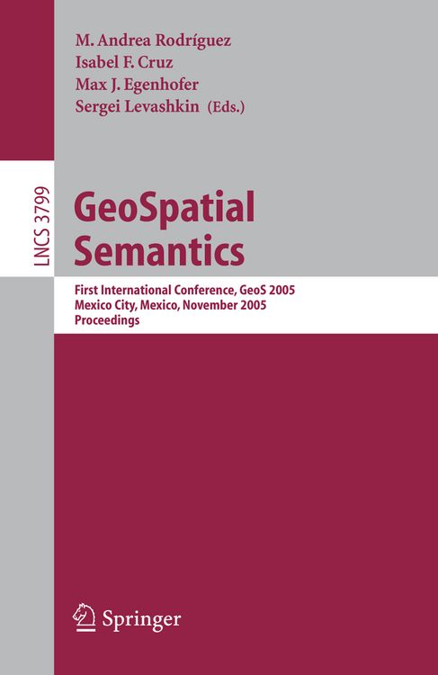Produktbild: GeoSpatial Semantics