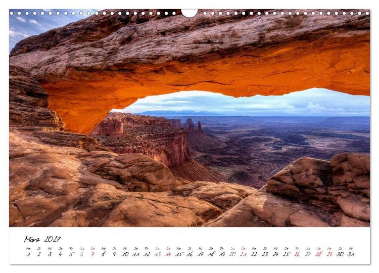 Produktbild: National-Parks der USA (Wandkalender 2027 DIN A3 quer), CALVENDO Monatskalender