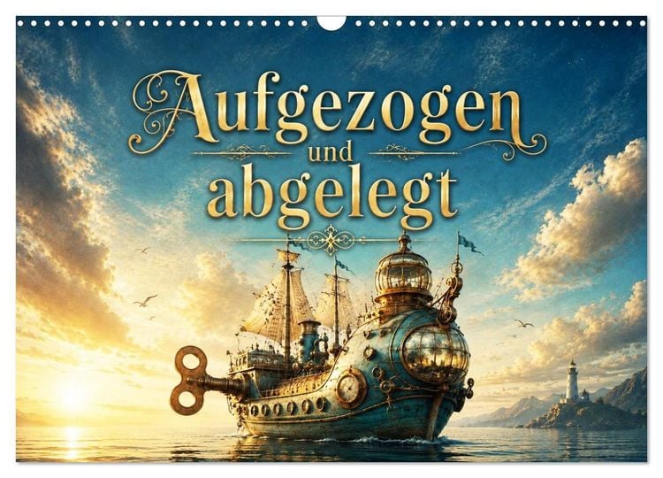 Produktbild: Aufgezogen und abgelegt (Wandkalender 2027 DIN A3 quer), CALVENDO Monatskalender