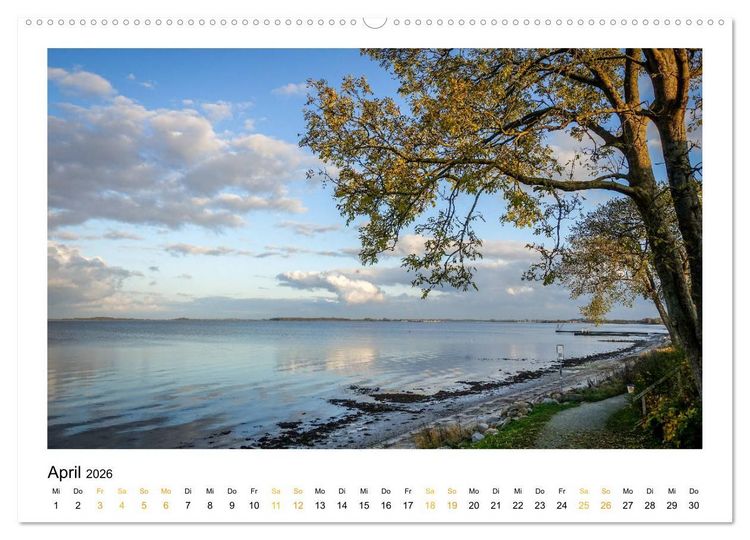 Produktbild: Fernweh Ostsee (Wandkalender 2026 DIN A2 quer), CALVENDO Monatskalender