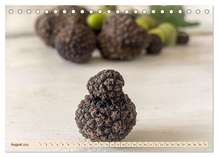 Produktbild: Franz&ouml;sische Tr&uuml;ffelwelten (Tischkalender 2026 DIN A5 quer), CALVENDO Monatskalender
