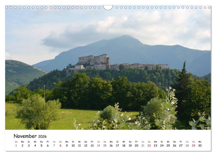 Produktbild: Die Marken, Impressionen aus dem unbekannten Italien (Wandkalender 2026 DIN A3 quer), CALVENDO Monatskalender
