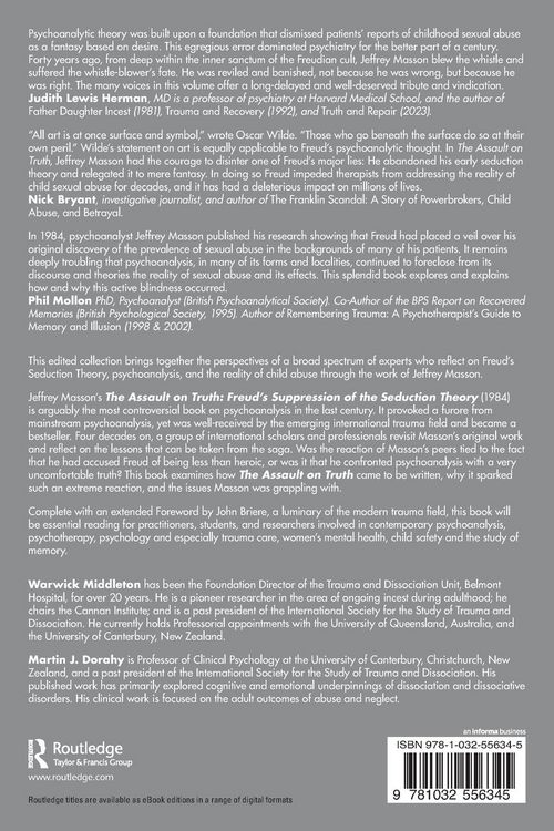Produktbild: Contemporary Perspectives on Freud's Seduction Theory and Psychotherapy