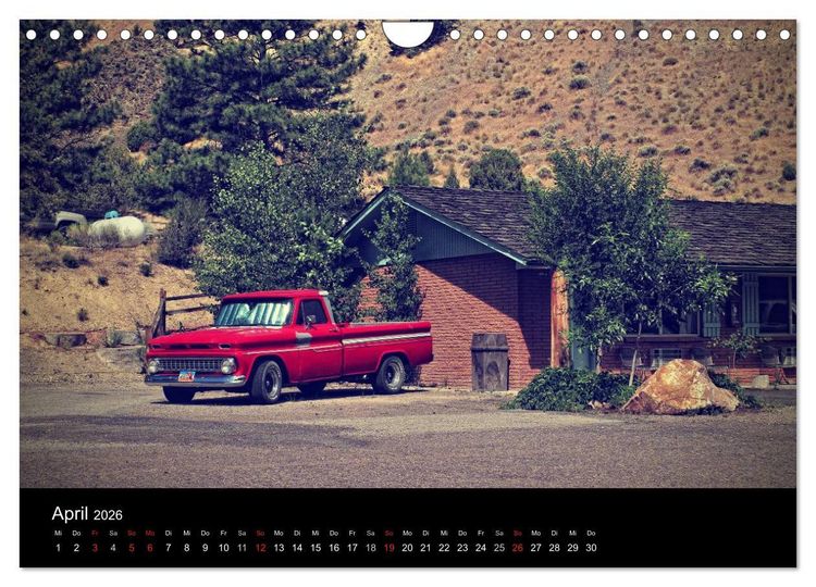 Produktbild: Roadside USA - Die guten Jahre sind vorbei (Wandkalender 2026 DIN A4 quer), CALVENDO Monatskalender