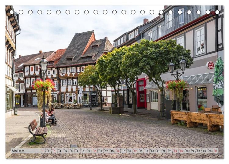 Produktbild: Historisches Fachwerk - Stadt Einbeck (Tischkalender 2026 DIN A5 quer), CALVENDO Monatskalender
