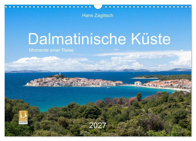 Produktbild: Dalamtinische K&uuml;ste - Momente einer Reise (Wandkalender 2027 DIN A3 quer), CALVENDO Monatskalender