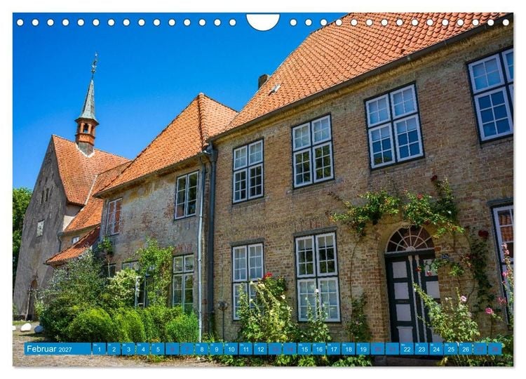 Produktbild: Unterwegs in Schleswig (Wandkalender 2027 DIN A4 quer), CALVENDO Monatskalender