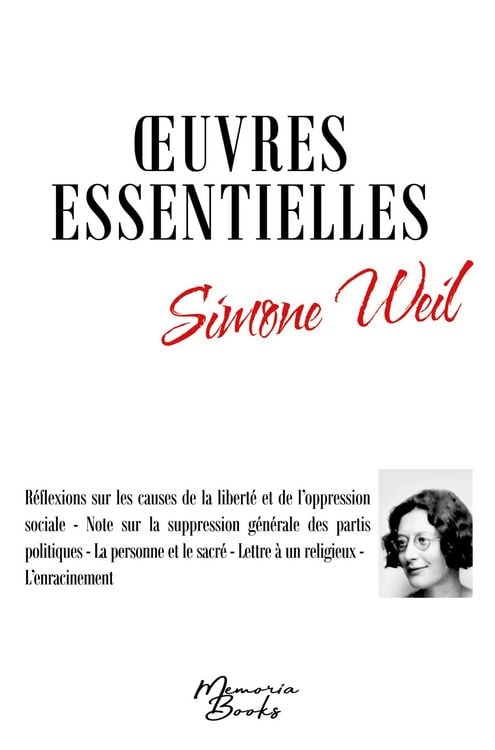 Produktbild: Oeuvres essentielles de Simone Weil