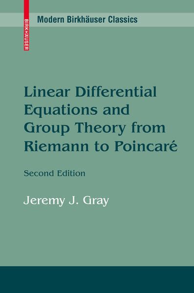 Produktbild: Linear Differential Equations and Group Theory from Riemann to Poincare