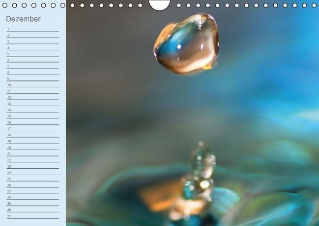 Produktbild: Geburtstagskalender "Wasser-Spiele" (Wandkalender immerw&auml;hrend DIN A4 quer)