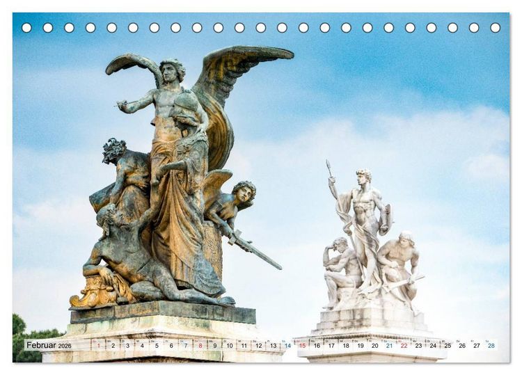 Produktbild: Roma (Tischkalender 2026 DIN A5 quer), CALVENDO Monatskalender