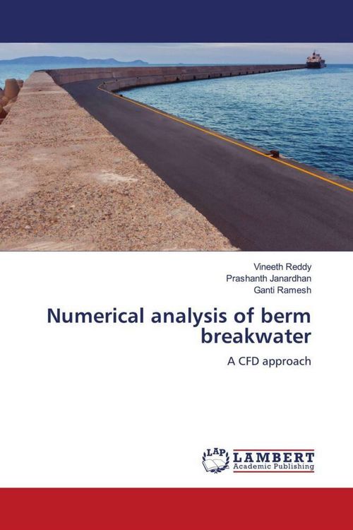 Produktbild: Numerical analysis of berm breakwater