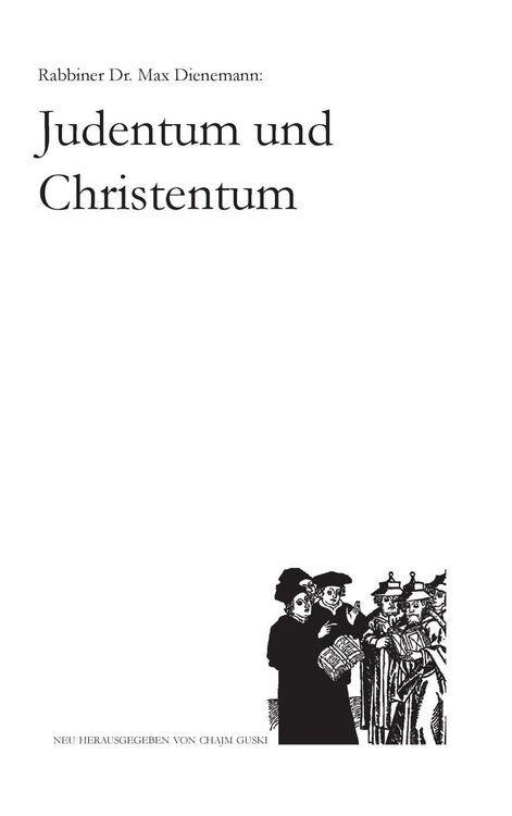 Produktbild: Max Dienemann: Judentum und Christentum