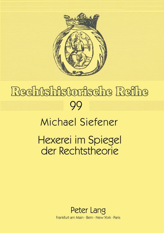 Produktbild: Hexerei im Spiegel der Rechtstheorie