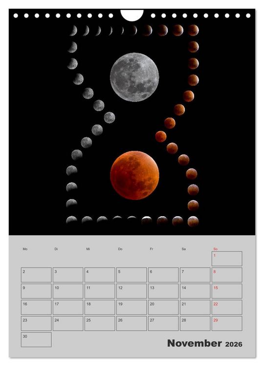 Produktbild: Wunderbares Universum (Wandkalender 2026 DIN A4 hoch), CALVENDO Monatskalender